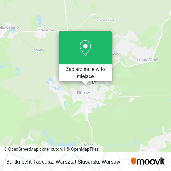 Mapa Bartknecht Tadeusz. Warsztat Ślusarski