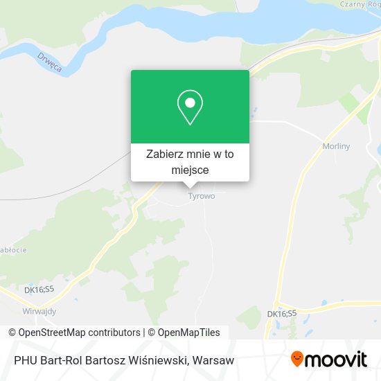 Mapa PHU Bart-Rol Bartosz Wiśniewski