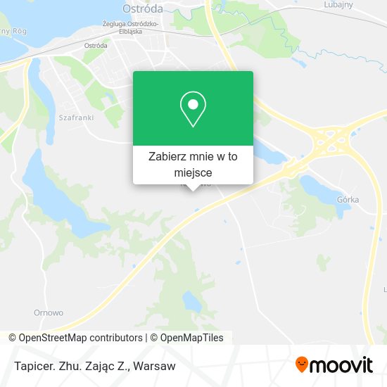 Mapa Tapicer. Zhu. Zając Z.