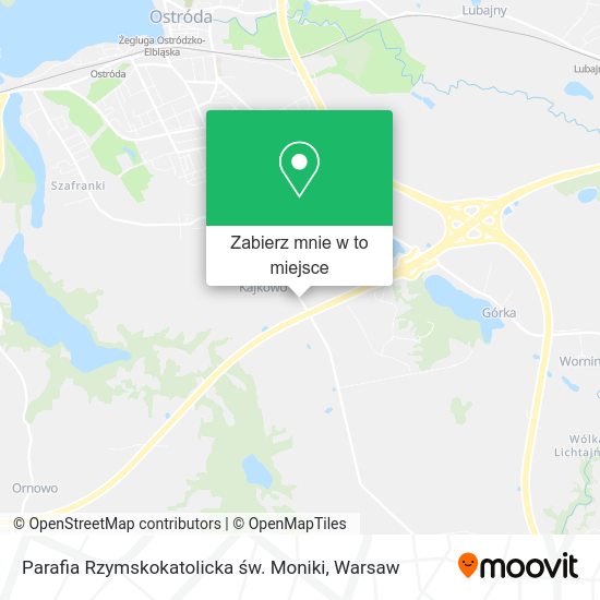 Mapa Parafia Rzymskokatolicka św. Moniki