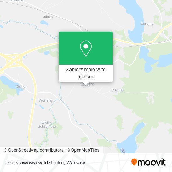 Mapa Podstawowa w Idzbarku