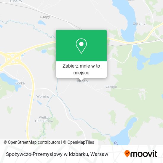 Mapa Spożywczo-Przemysłowy w Idzbarku