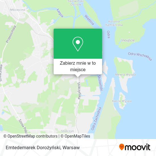 Mapa Emtedemarek Dorożyński