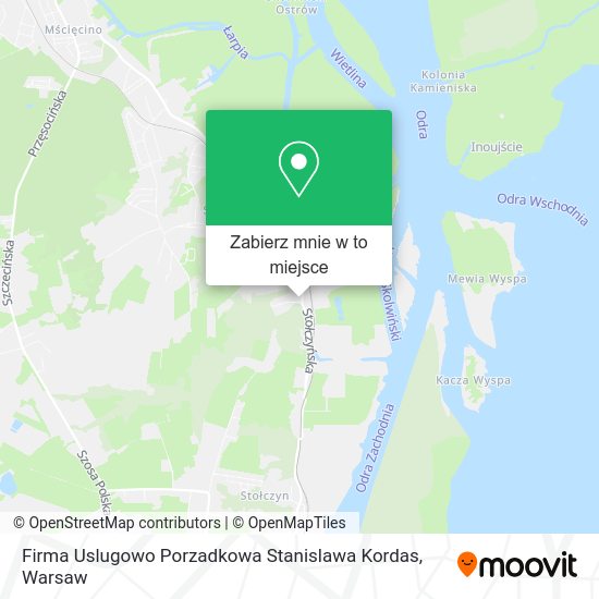 Mapa Firma Uslugowo Porzadkowa Stanislawa Kordas