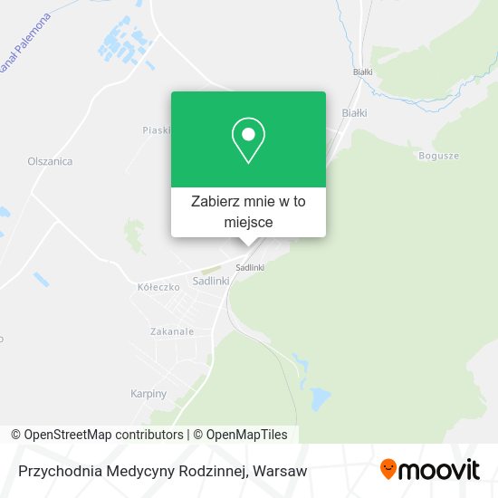 Mapa Przychodnia Medycyny Rodzinnej