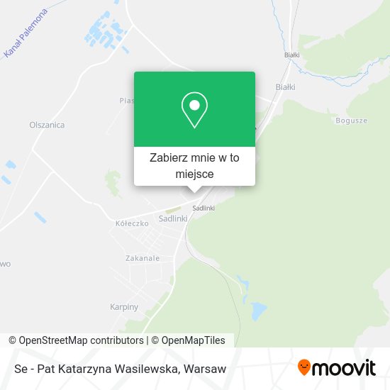 Mapa Se - Pat Katarzyna Wasilewska