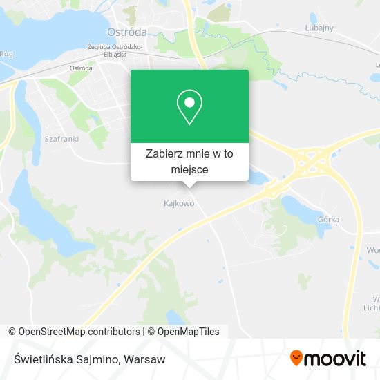 Mapa Świetlińska Sajmino