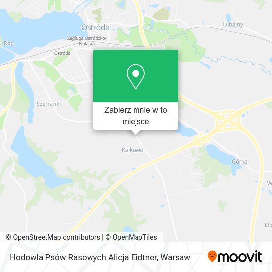 Mapa Hodowla Psów Rasowych Alicja Eidtner