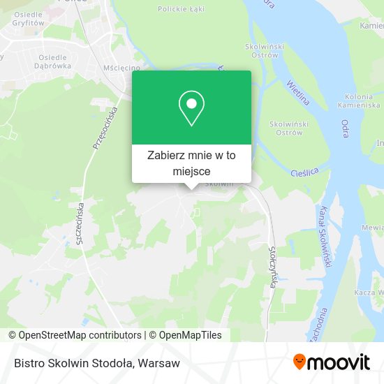 Mapa Bistro Skolwin Stodoła