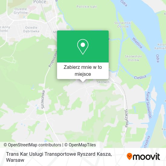 Mapa Trans Kar Uslugi Transportowe Ryszard Kasza