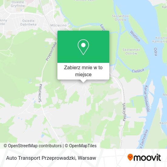 Mapa Auto Transport Przeprowadzki