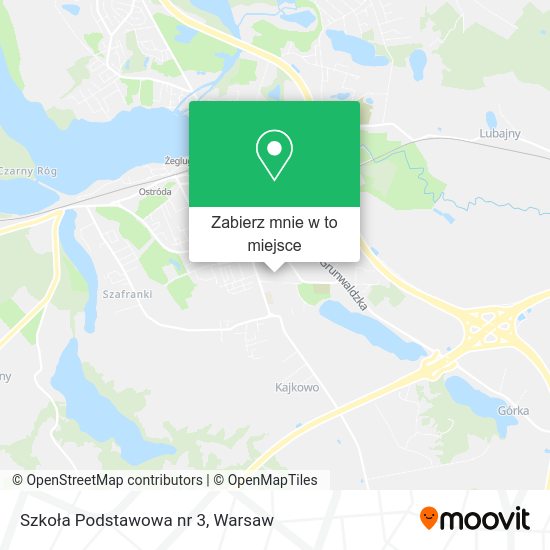 Mapa Szkoła Podstawowa nr 3