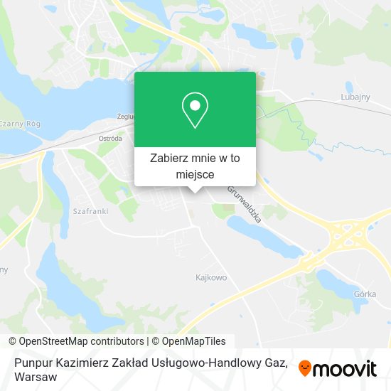 Mapa Punpur Kazimierz Zakład Usługowo-Handlowy Gaz