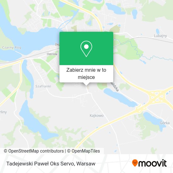 Mapa Tadejewski Paweł Oks Servo