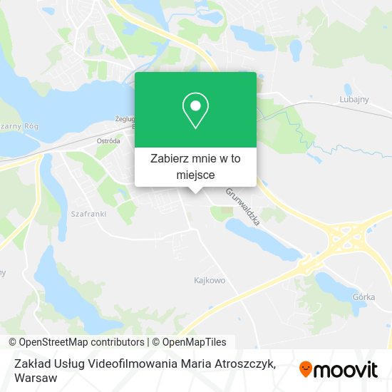 Mapa Zakład Usług Videofilmowania Maria Atroszczyk