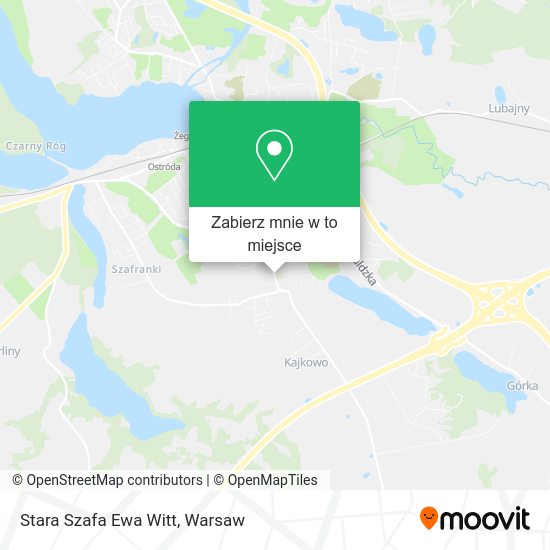 Mapa Stara Szafa Ewa Witt