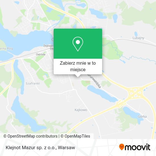 Mapa Klejnot Mazur sp. z o.o.