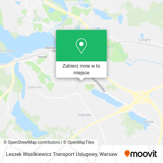 Mapa Leszek Wasilkiewicz Transport Uslugowy