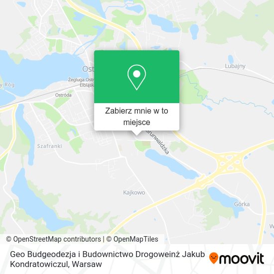 Mapa Geo Budgeodezja i Budownictwo Drogoweinż Jakub Kondratowiczul