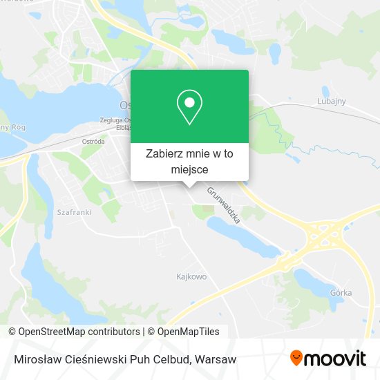 Mapa Mirosław Cieśniewski Puh Celbud