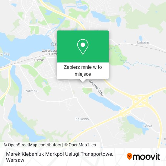 Mapa Marek Klebaniuk Markpol Uslugi Transportowe