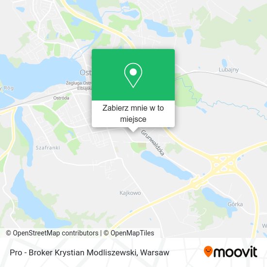 Mapa Pro - Broker Krystian Modliszewski