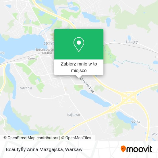 Mapa Beautyfly Anna Mazgajska