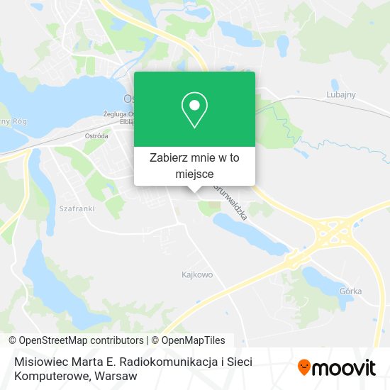 Mapa Misiowiec Marta E. Radiokomunikacja i Sieci Komputerowe