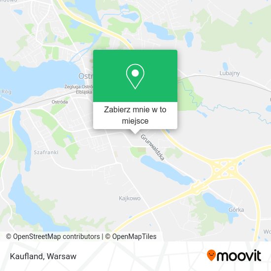 Mapa Kaufland