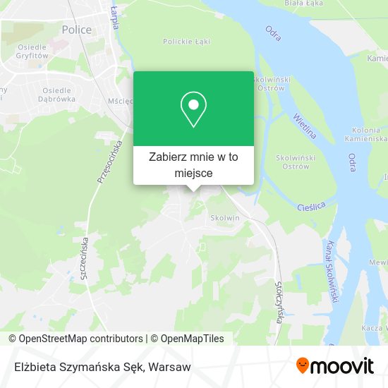 Mapa Elżbieta Szymańska Sęk