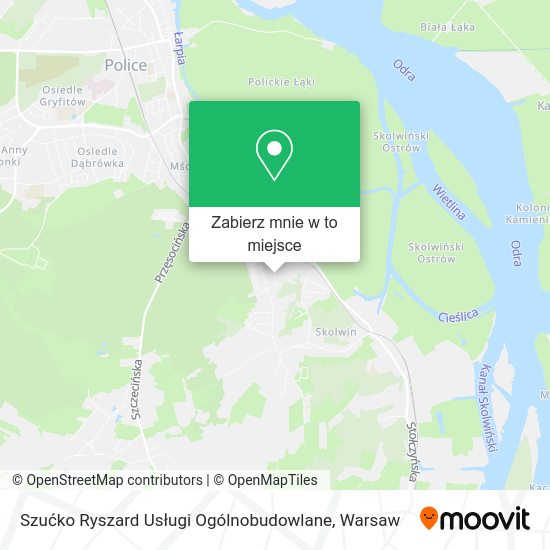 Mapa Szućko Ryszard Usługi Ogólnobudowlane