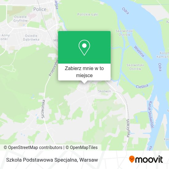 Mapa Szkoła Podstawowa Specjalna