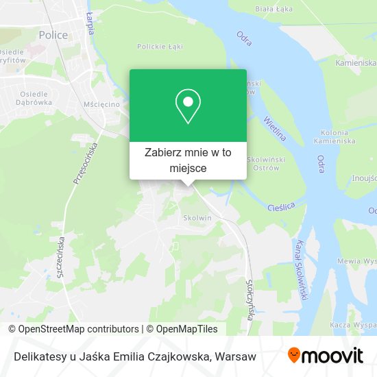 Mapa Delikatesy u Jaśka Emilia Czajkowska