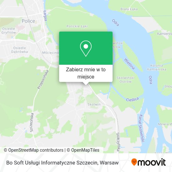 Mapa Bo Soft Usługi Informatyczne Szczecin