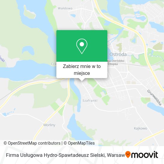 Mapa Firma Usługowa Hydro-Spawtadeusz Sielski