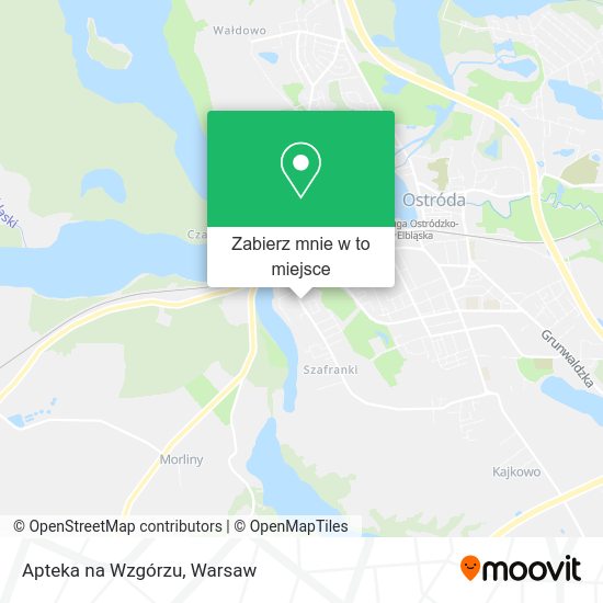 Mapa Apteka na Wzgórzu