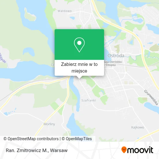 Mapa Ran. Zmitrowicz M.