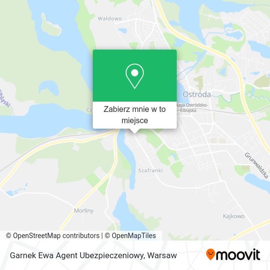 Mapa Garnek Ewa Agent Ubezpieczeniowy