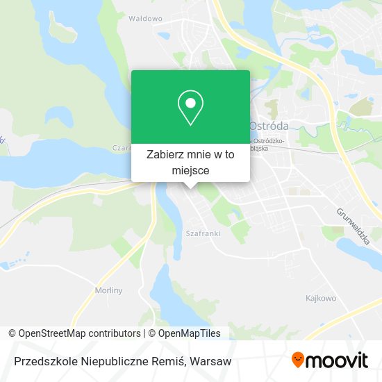 Mapa Przedszkole Niepubliczne Remiś