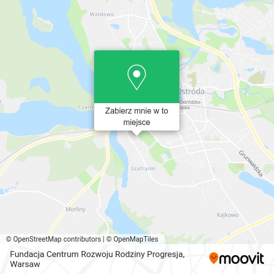 Mapa Fundacja Centrum Rozwoju Rodziny Progresja