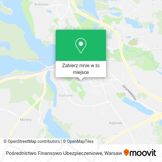 Mapa Pośrednictwo Finansowo Ubezpieczeniowe