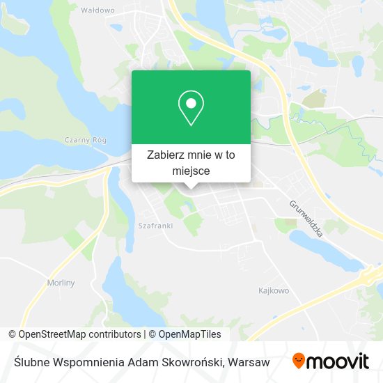 Mapa Ślubne Wspomnienia Adam Skowroński