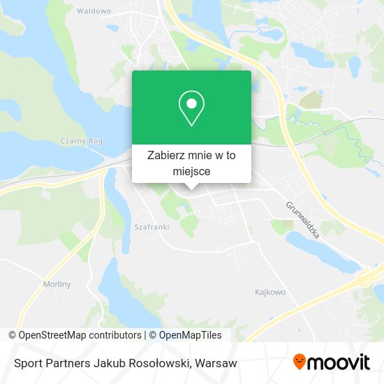 Mapa Sport Partners Jakub Rosołowski