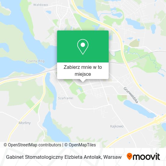 Mapa Gabinet Stomatologiczny Elzbieta Antolak