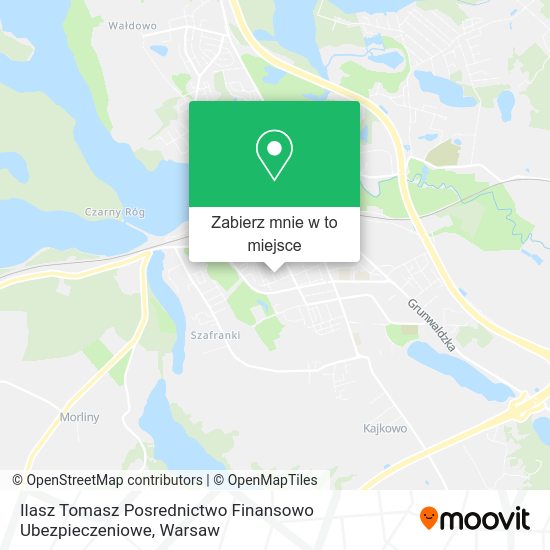 Mapa Ilasz Tomasz Posrednictwo Finansowo Ubezpieczeniowe