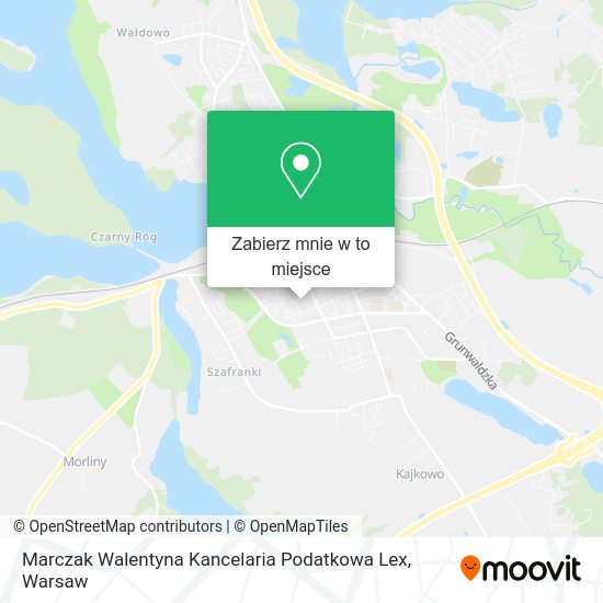 Mapa Marczak Walentyna Kancelaria Podatkowa Lex