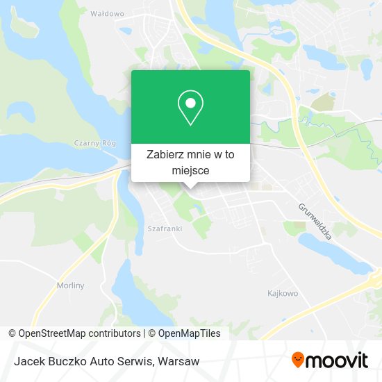 Mapa Jacek Buczko Auto Serwis