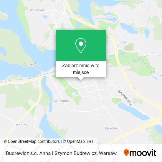 Mapa Budrewicz s.c. Anna i Szymon Budrewicz