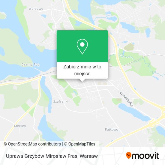 Mapa Uprawa Grzybów Mirosław Fras