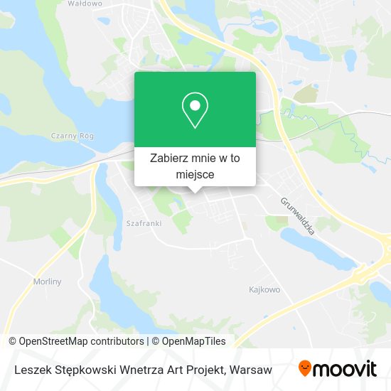 Mapa Leszek Stępkowski Wnetrza Art Projekt